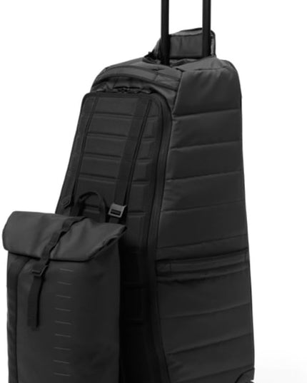 Db Journey Essential Backpack - Minimalist Rolltop Backpack with Laptop Compartment for Work & Gym, Lightweight Travel Backpack with Luggage Attachment, Water Bottle Pocket, 12L - Charcoal Grey