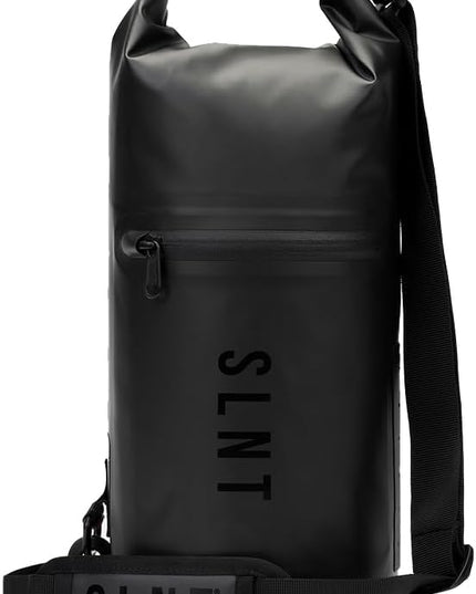 SLNT Waterproof Faraday Dry Bag - 420D Waterproof Nylon Signal Blocking Backpack - Protects Electronics from Water, Spying, Hacking - Blocks RFID, WiFi, Bluetooth, NFC, Cellular, GPS, EMF (10 Liter)