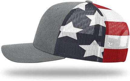 Richardson 112 Classic Six-Panel Adjustable Snapback Trucker Cap | Bulk Packs Available