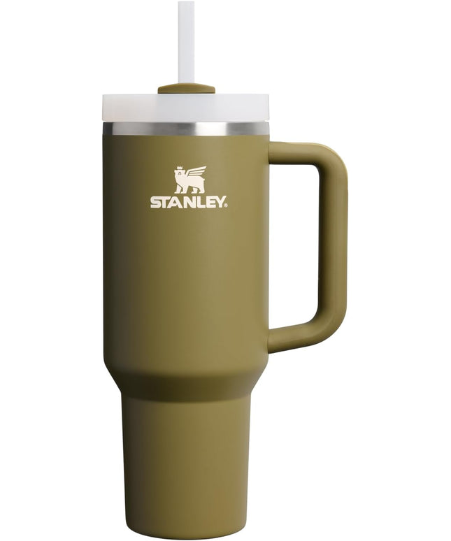 STANLEY Quencher H2.0 Tumbler with Handle and Straw 40 oz | Flowstate 3-Position Lid | Cup Holder Compatible for Travel | Insulated Stainless Steel Cup | BPA-Free | Exclusive Thyme