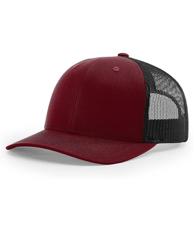 Richardson 112 Classic Six-Panel Adjustable Snapback Trucker Cap | Bulk Packs Available