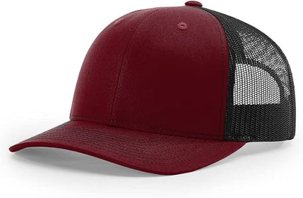Richardson 112 Classic Six-Panel Adjustable Snapback Trucker Cap | Bulk Packs Available
