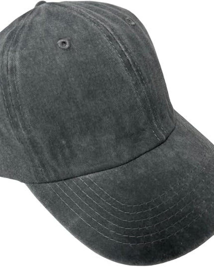 Roytrense Unisex 100% Cotton Washed Low Profile Dad Hat - Adjustable Baseball Cap for Outdoor Activities