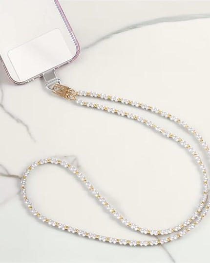 Phone Crossbody Chain CellPhone Lanyard,Universal Phone Chain Strap with Tether Patches Compatible with Most Phones (Z)
