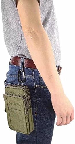 Universal Crossbody Cellphone Purse Waist Pack Bag for Outdoor Sports Moblie Phone Carrying Cases Shoulder Belt Bag Pouch for iPhone X 8/8 Plus Samsung Galaxy Phones Under 7.0'' from WaitingU