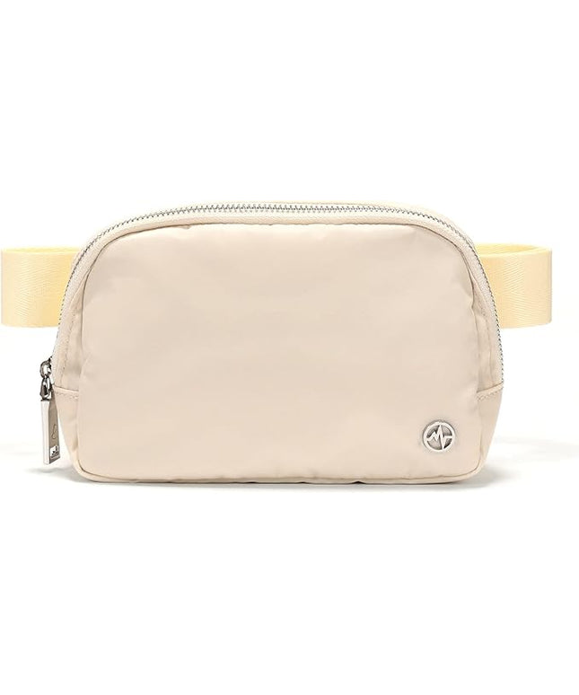 Pander Unisex Belt Bag Fanny Pack for Women with Adjustable Strap, Small Waist Pouch for Workout Running Traveling Hiking