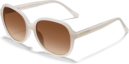 CARFIA Acetate Oversized Square Polarized Sunglasses for Women UV Protection Retro Trendy Big Shades