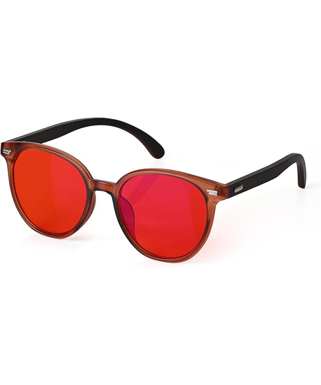 Blue Light Blocking Glasses for Computer/Gaming/Mobile Video - Reduce Eye Strain & Improve Sleep for Men and Women