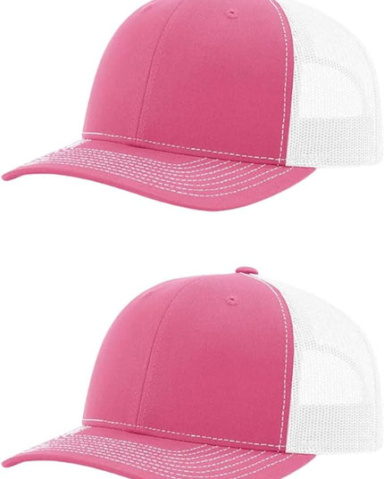 Richardson 112 Classic Six-Panel Adjustable Snapback Trucker Cap | Bulk Packs Available