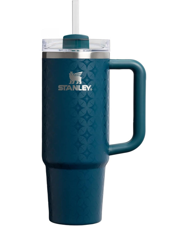 STANLEY Quencher H2.0 Tumbler with Handle and Straw 30 oz | Flowstate 3-Position Lid | Cup Holder Compatible for Travel | Insulated Stainless Steel Cup | BPA-Free | Ponderosa Star