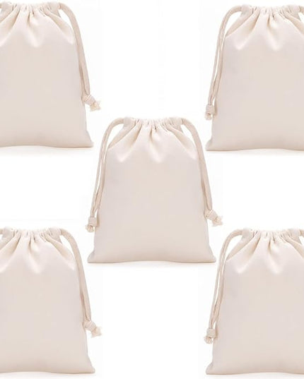 Breathable Dust-proof Drawstring Storage Pouch String Bag for Handbags Purses Shoes Eco Bag (5 PCS,13.77 * 15.74 in)