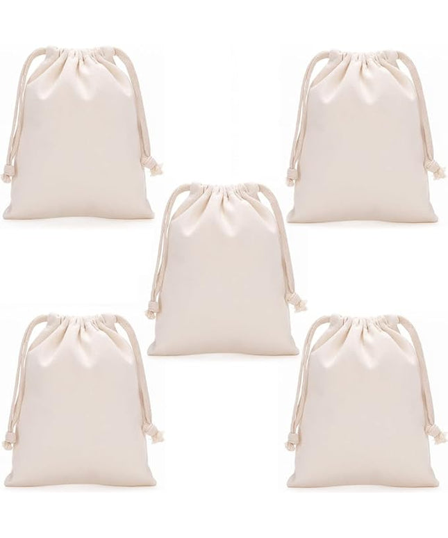 Breathable Dust-proof Drawstring Storage Pouch String Bag for Handbags Purses Shoes Eco Bag (5 PCS,13.77 * 15.74 in)