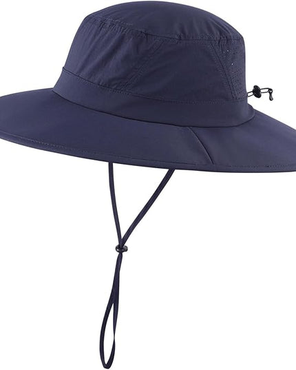 Home Prefer UPF 50+ Sun Hats for Men Women Foldable Wide Brim Fishing Hat Quick Dry Summer Outdoor Garden Safari Bucket Hat