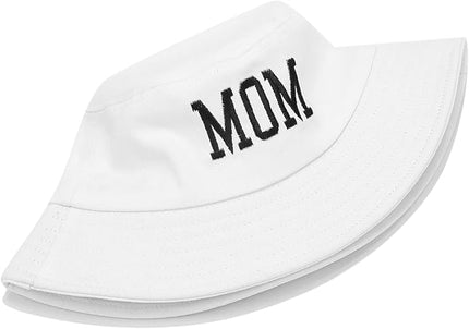 XYIYI Fashion Embroidery Bucket Hat Cotton Beach Fisherman Hats for Women Girls