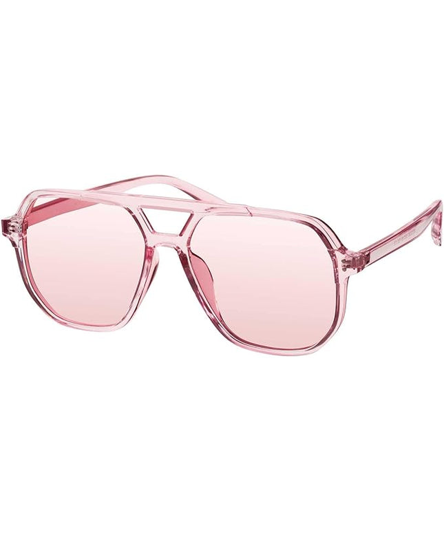 mosanana Oversized Aviator Sunglasses for Women and Men with Polarized Lens MS52243