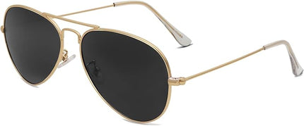 SOJOS Classic Aviator Polarized Sunglasses for Men Women Vintage Retro Style