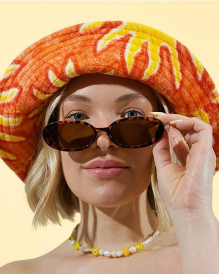 90s Sunglasses for Women Men Retro Small Oval Sunglasses