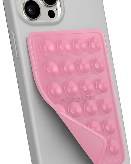Suction Phone Case Mount, Sillicon Adhesive Phone Accessory for iPhone and Android, Hands-Free Fidget Toy Mirror Shower Phone Holder, Tiktok Videos and Selfies (Pink Glitter) | Sillicon Adhesive, Phone Accessory, Hands-Free, Fidget Toy, Mirror, Shower ...