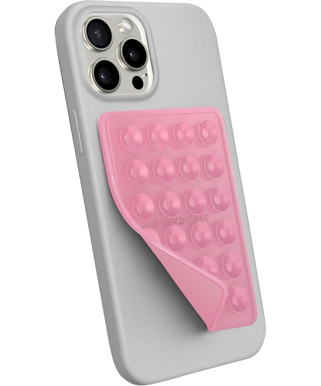 Suction Phone Case Mount, Sillicon Adhesive Phone Accessory for iPhone and Android, Hands-Free Fidget Toy Mirror Shower Phone Holder, Tiktok Videos and Selfies (Pink Glitter) | Sillicon Adhesive, Phone Accessory, Hands-Free, Fidget Toy, Mirror, Shower ...