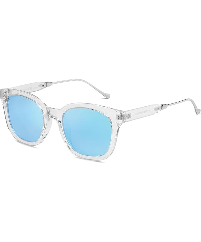 SOJOS Classic Square Polarized Sunglasses Womens Mens Retro Trendy UV400 Sunnies SJ2050