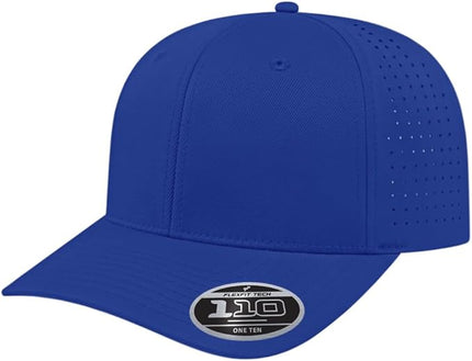 Cap America i8533 Flexfit 110 Perforated Performance Snapback Mid Profile 6-Panel Cap w/UV Guard & Adjustable Snapback