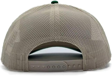 Old Glory PVC Curved 5 Panel Rope Hat, Adjustable Snapback Baseball Cap, Perfect for Outdoor Sports