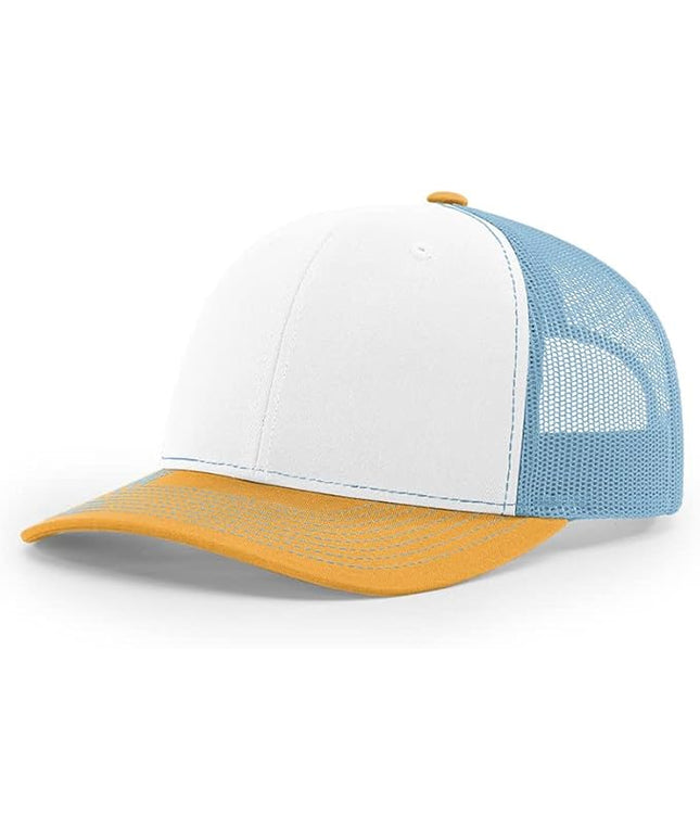 Richardson 112 Classic Six-Panel Adjustable Snapback Trucker Cap | Bulk Packs Available