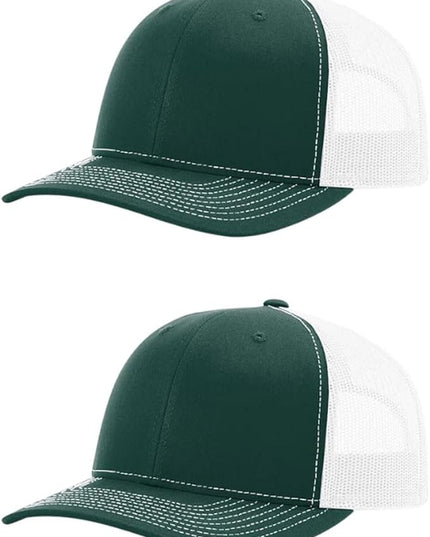 Richardson 112 Classic Six-Panel Adjustable Snapback Trucker Cap | Bulk Packs Available