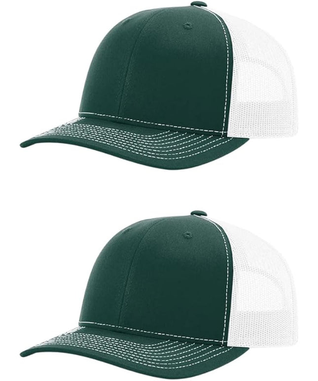 Richardson 112 Classic Six-Panel Adjustable Snapback Trucker Cap | Bulk Packs Available