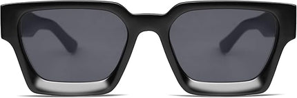 VANLINKER Thick Square Sunglasses for Men Women Retro Chunky Rectangle Shades UV400 Protection VL9731