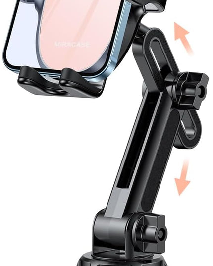 Miracase Universal Cup Phone Holder for Car, [Upgraded Version] Adjustable Long Neck Car Cup Holder Phone Mount Cradle Friendly Compatible with iPhone Samsung Google and All Smartphones, Pink