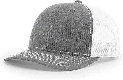Richardson 112 Classic Six-Panel Adjustable Snapback Trucker Cap | Bulk Packs Available