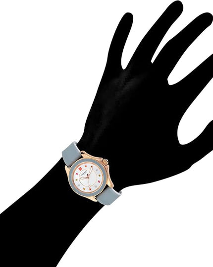 Steinhausen Arbon Collection Stainless Steel Silicone Interchangable Band Women's Watch