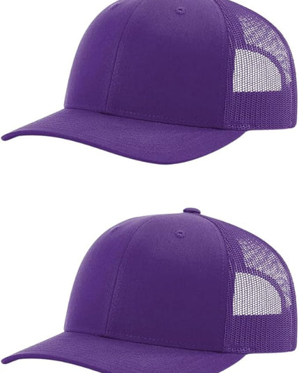 Richardson 112 Classic Six-Panel Adjustable Snapback Trucker Cap | Bulk Packs Available