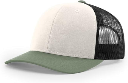 Richardson 112 Classic Six-Panel Adjustable Snapback Trucker Cap | Bulk Packs Available