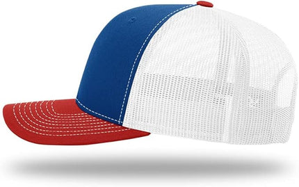 Richardson 112 Classic Six-Panel Adjustable Snapback Trucker Cap | Bulk Packs Available