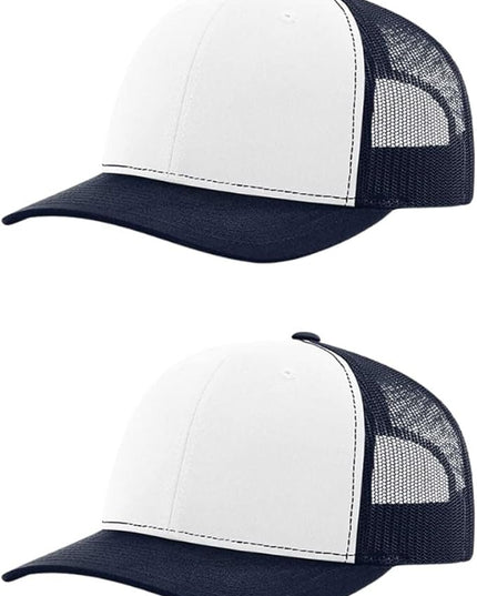 Richardson 112 Classic Six-Panel Adjustable Snapback Trucker Cap | Bulk Packs Available