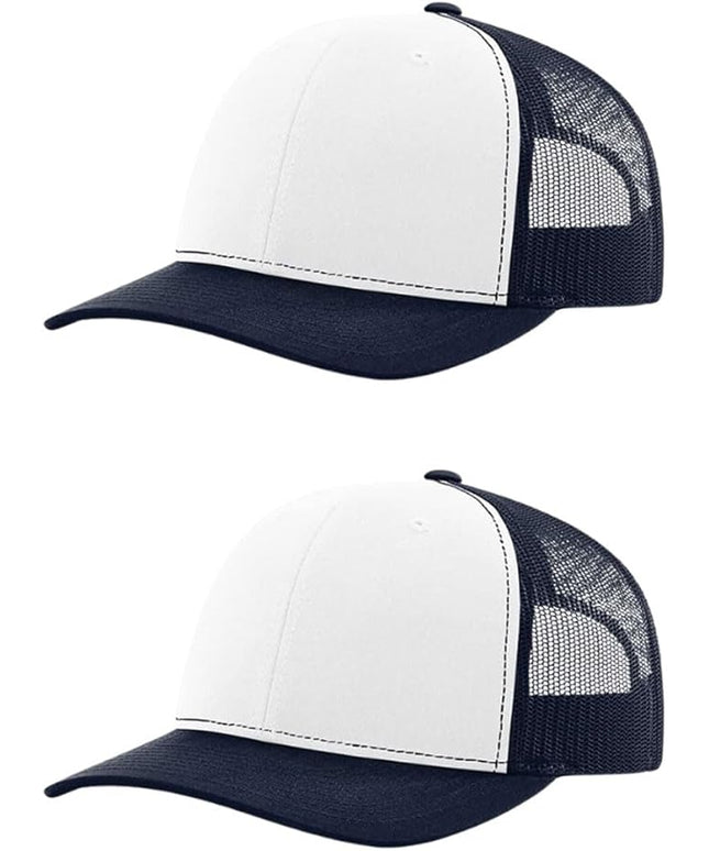 Richardson 112 Classic Six-Panel Adjustable Snapback Trucker Cap | Bulk Packs Available