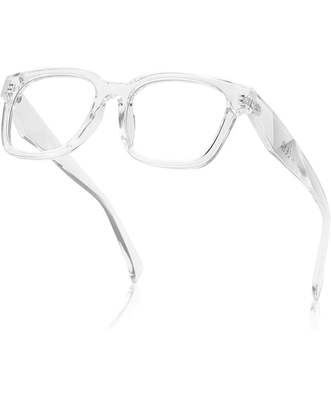 kimorn Blue Light Blocking Glasses,Anti Eyestrain & UV Protection,Square Frame Glasses for Women and Men