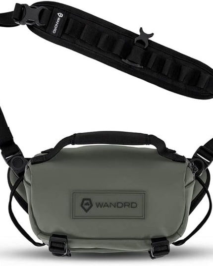 WANDRD ROGUE V1 3L Sling: Compact Camera Sling and Crossbody Bag with Fast Access, 3-Way Carry– Lightweight Everyday Bag Great for Travel, Photography, and Daily Use (Wasatch Green)