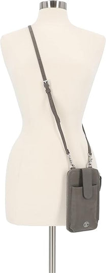 Timberland Women's RFID Leather Phone Crossbody Wallet Bag