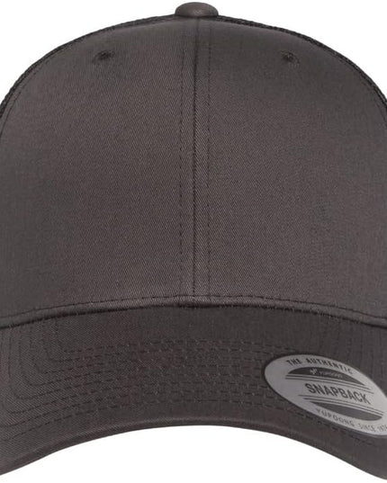 Yupoong Classic Premium Mesh 6 Panel Retro Trucker Cap | Mid Profile Snapback | OSFA | Bulk Pack Available