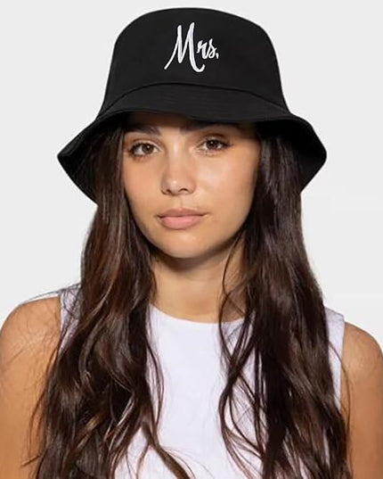 XYIYI Fashion Embroidery Bucket Hat Cotton Beach Fisherman Hats for Women Girls