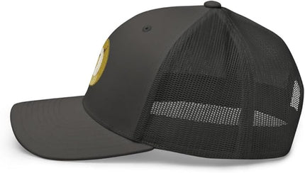 Dogecoin Crypto Embroidered Logo Trucker Cap