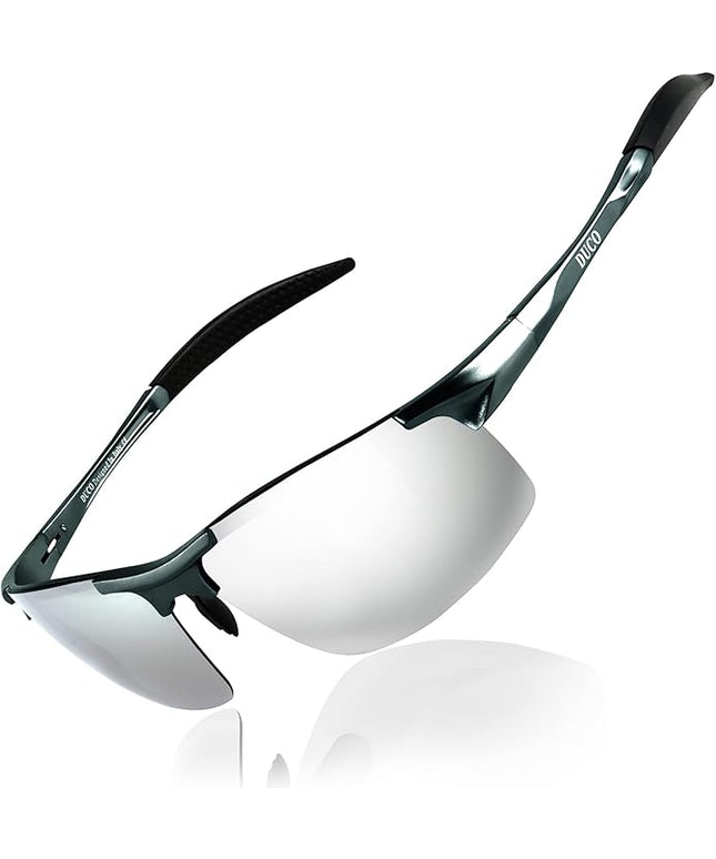 DUCO Mens Sports Polarized Sunglasses UV Protection Sunglasses for Men 8177s