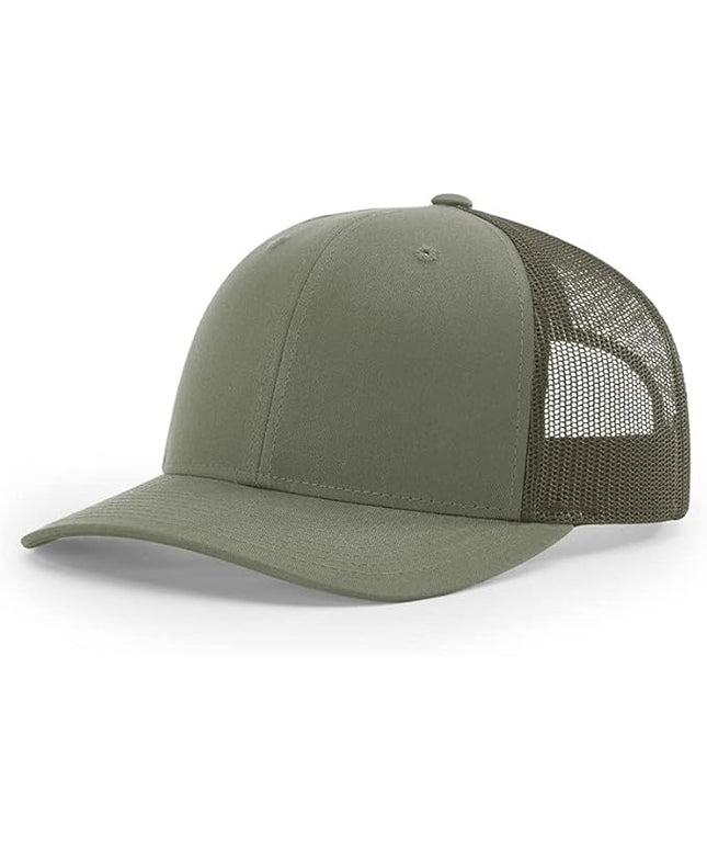 Richardson 112 Classic Six-Panel Adjustable Snapback Trucker Cap | Bulk Packs Available
