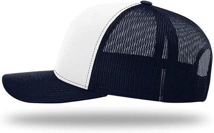 Richardson 112 Classic Six-Panel Adjustable Snapback Trucker Cap | Bulk Packs Available