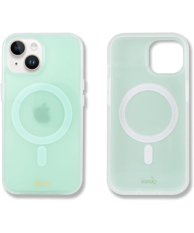 Sonix Protective Phone Case for iPhone 15, 14, 13 | Compatible with Magsafe | 10ft Drop Tested | Jelly Mint