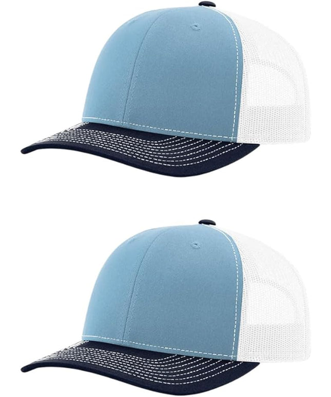 Richardson 112 Classic Six-Panel Adjustable Snapback Trucker Cap | Bulk Packs Available
