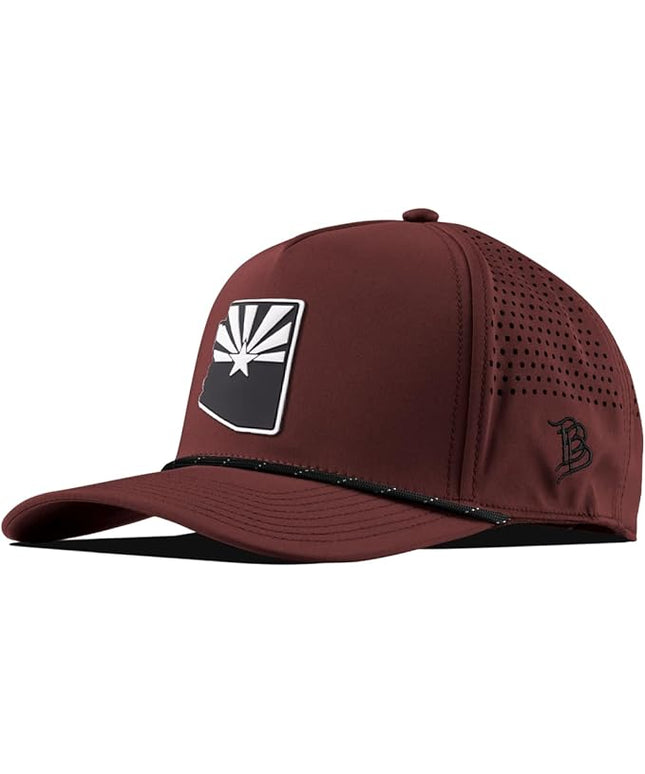 Branded Bills Arizona Vintage PVC 5-Panel Performance, Lightweight, Comfortable Baseball Cap